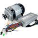 Мотор BLDC 48V 1000W, 20A з планетарним редуктором + Контроллер 48V 1000W 3044 фото 1