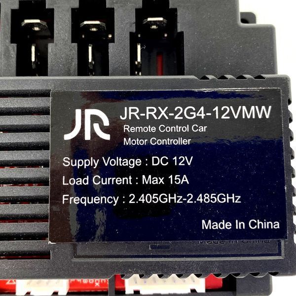 Блок керування JR-RX-2G4-12VMW, для дитячого електромобіля Bambi 2203 фото