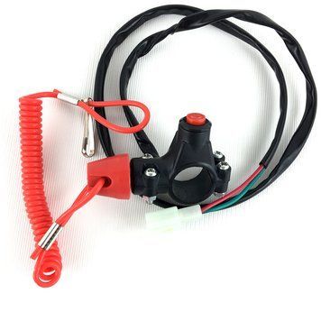 Аварійна чека зупинки двигуна Kill switch для дитячого електричного квадроциклу, ATV 1361 фото