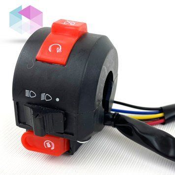 Блок кнопок на кермо 7 pin, для квадроцикла 1500w/110сс-150сс 2042 фото