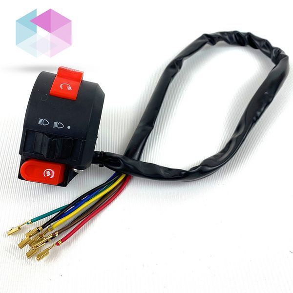 Блок кнопок на кермо 7 pin, для квадроцикла 1500w/110сс-150сс 2042 фото