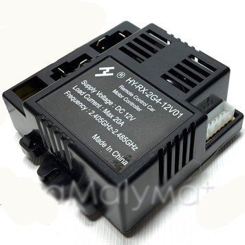 Блок керування HY-RX-2G4-12V01 2.4GHz, для дитячого електромобіля Bambi 1182 фото