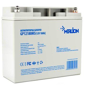 Акумуляторна батарея Merlion 12V 18AH для дитячого електротранспорту 1128 фото
