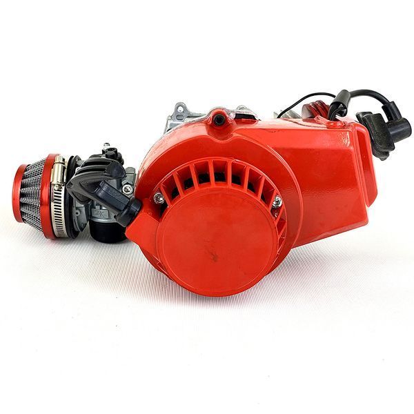 Бензиновий двигун 50сс з поршнем 44mm Tuning Red, для квадроцикла 2389 фото