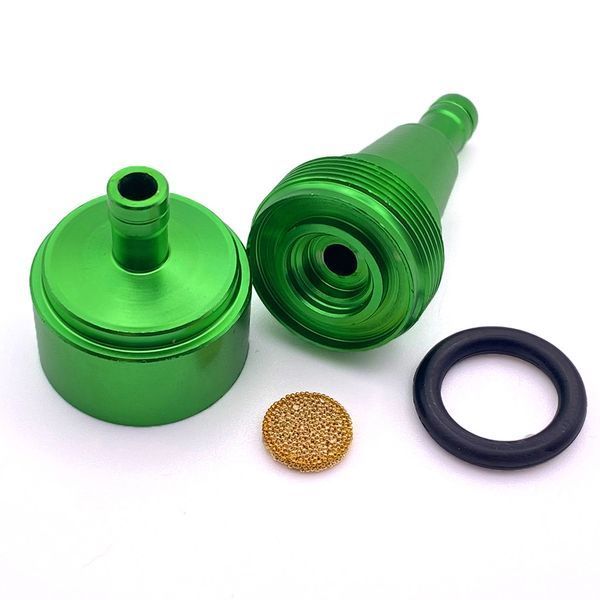 Паливний фільтр алюмінієвий L 59mm GREEN 3031 фото