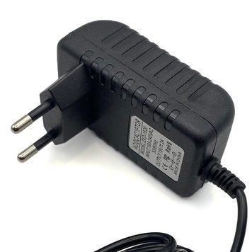 Зарядний пристрій 12 V (15V) 2000 mAh, роз'єм під кутом, для дитячого електромобіля Bambi 2523 фото