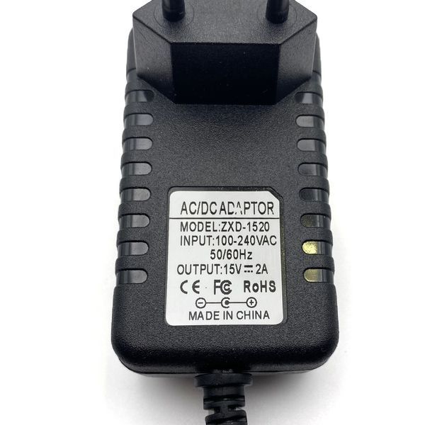 Зарядний пристрій 12 V (15V) 2000 mAh, роз'єм під кутом, для дитячого електромобіля Bambi 2523 фото